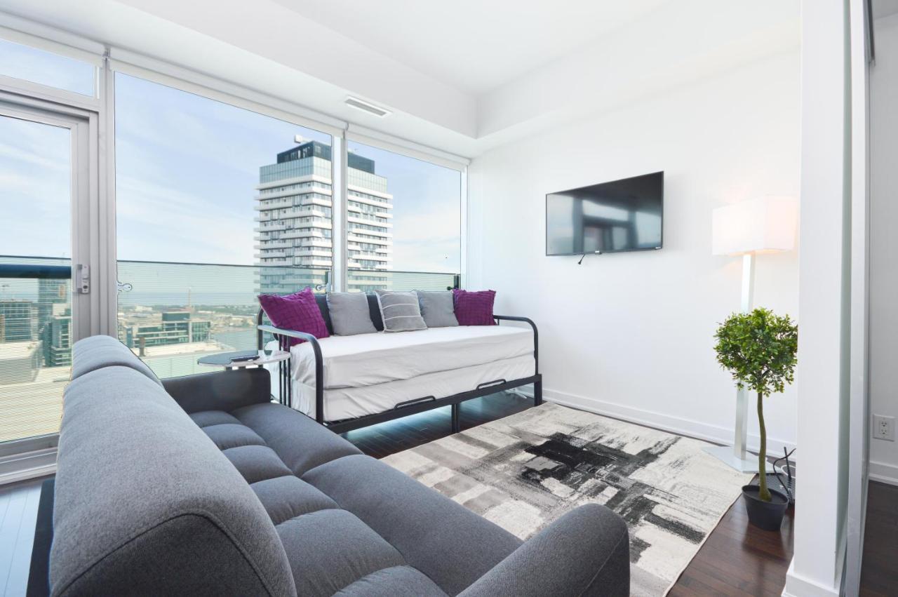 Downtown Toronto Condo Mins From Scotiabank Arena, Tiff, Cn Tower, Union, Mtcc Exteriör bild