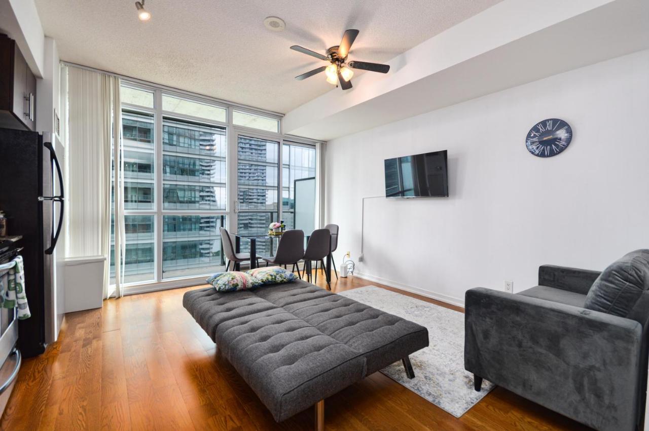 Downtown Toronto Condo Mins From Scotiabank Arena, Tiff, Cn Tower, Union, Mtcc Exteriör bild